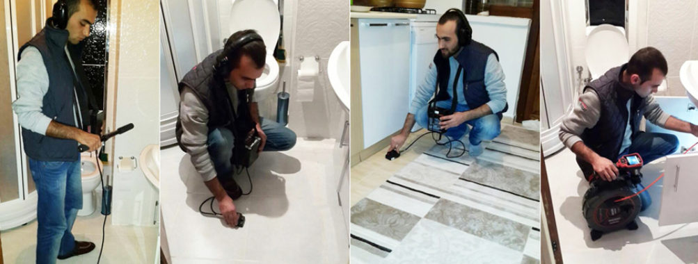Erzurum robotla su kaçağını bulan firmalar