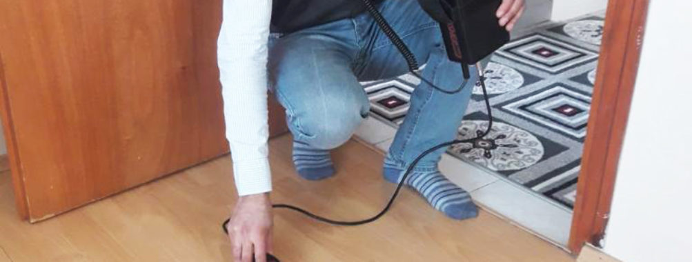 Erzurum cihazla temiz su kaçağı tespiti bulan tesisatçı