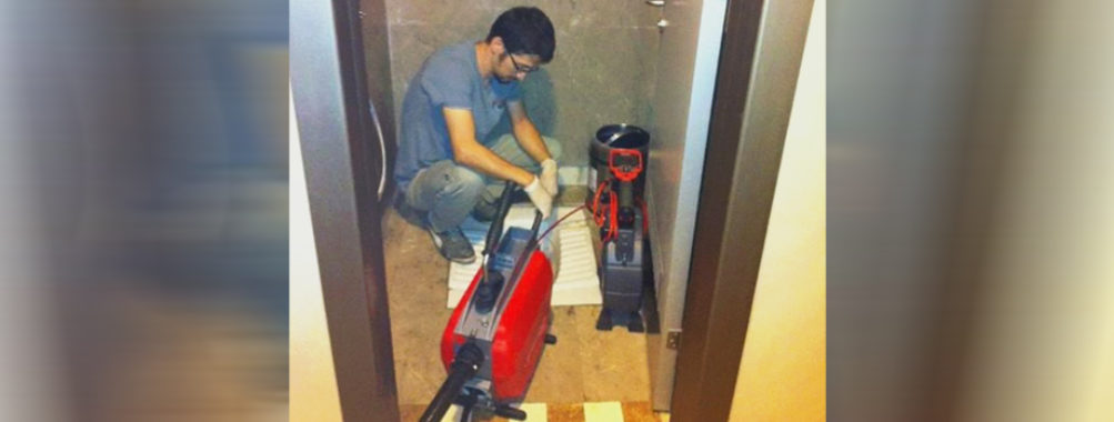 Erzurum robotla tıkalı boru açma